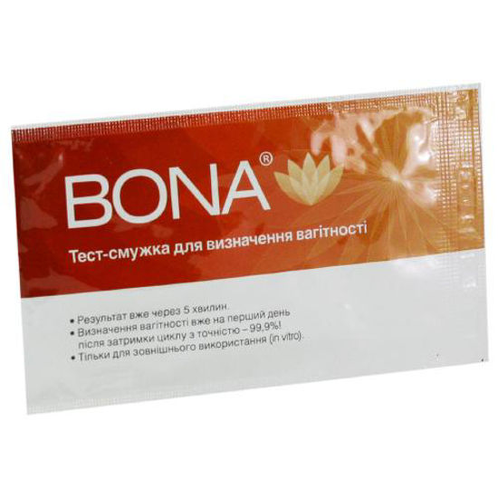 Тест-полоска для определения беремености Bona(Бона) №1